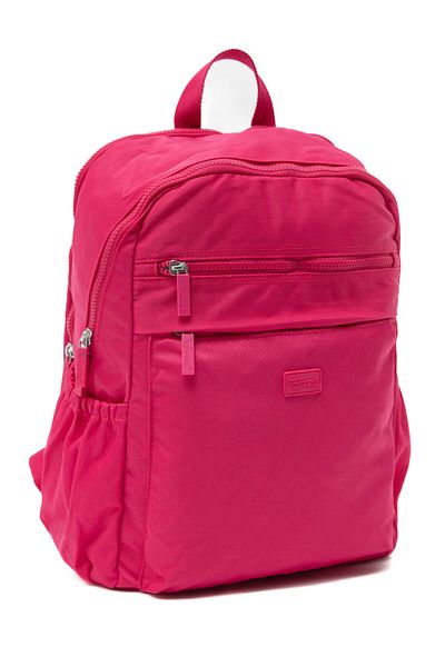 KAFF Young 17306 Pink Multi-Pocket Functional Women's Backpack with Laptop Compartment