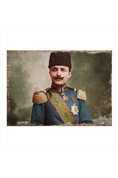 Bedeko Enver Paşa Art Mdf Poster 50cm X 70cm