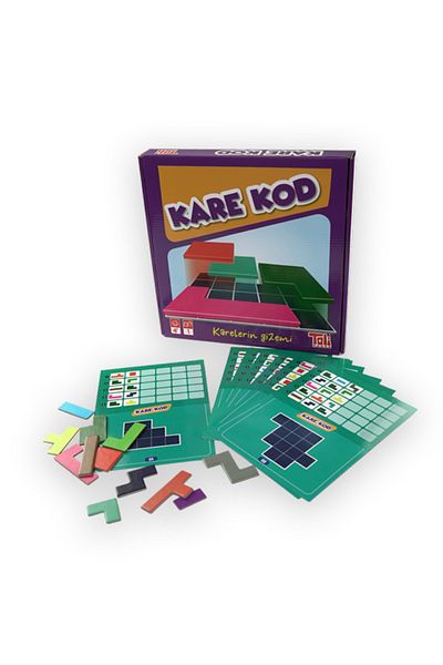 Toli Games Square Code Games-The Mystery of Squares