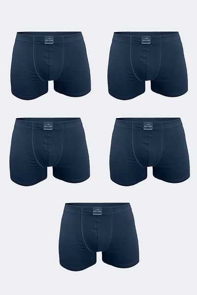 Malabadi Ανδρικό Smoked 5 Pack Cotton Elastane Boxer 5m074