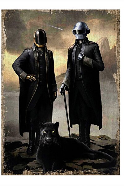 Bedeko Daft Punk Mdf Tablo 50cm X 70cm