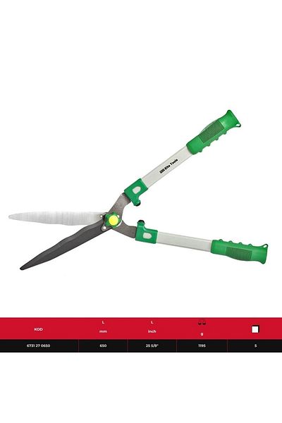 Elta Green Grass Cutting Scissors 650mm (CURVED MOUTH)