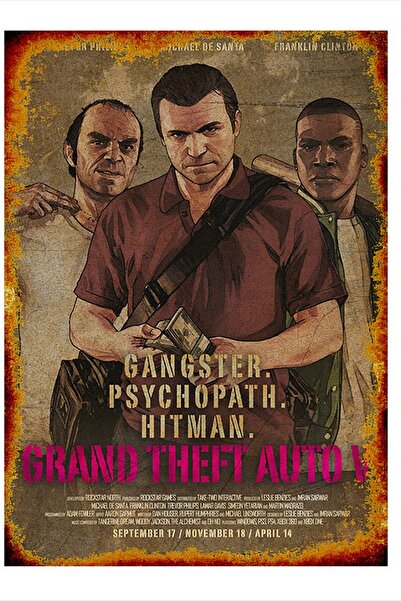 Bedeko Gta 5 Mdf poster