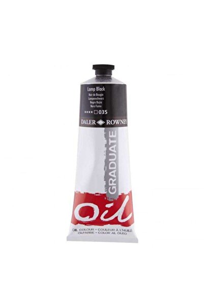 Daler Rowney Graduate Yağlı Boya 200 Ml Lamp Black 35