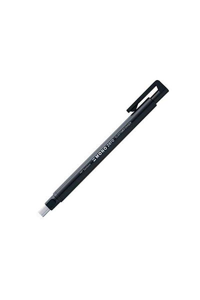 Tombow Mono Zero Pencil Eraser Flat Tip Black 2.5X5Mm