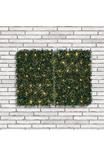 STDEKOR Led Işıklı, Dikey Bahçe Panel İkili 60x80cm