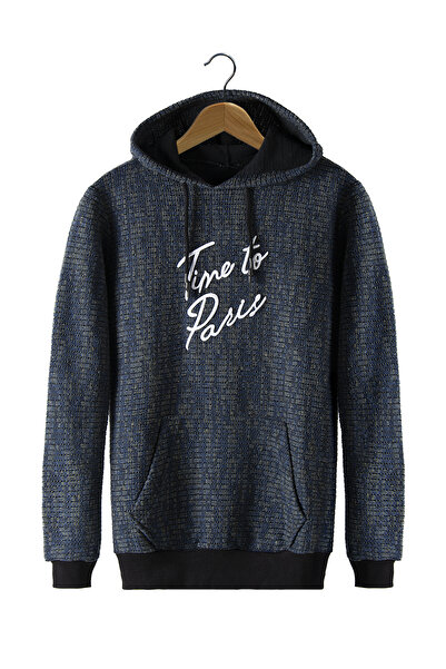 Terapi Men Hanorac cu glugă, albastru bleumarin, cu buzunar cangur VAVN21K- 6...