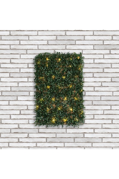 STDEKOR Led Işıklı, Dikey Bahçe Panel Tekli 60x40cm