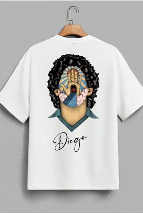 T shirt maradona discount