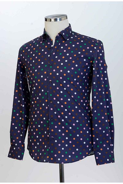 Paul Martin Canadian 100% Cotton Patterned Printed Digital Men's Shirt PM3436R16