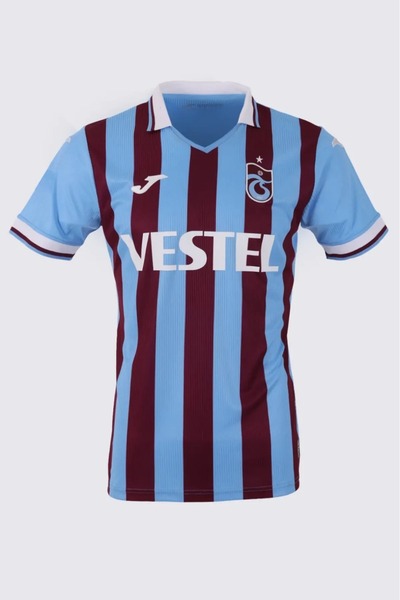 Joma 9212110 JOMA Trabzonspor 23/24 Çubuklu Forma Bordo Mavi Forma