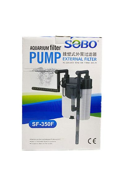 Sobo Sf-350F Aquarium Hanger External Filter 300 Lt/H 5 W