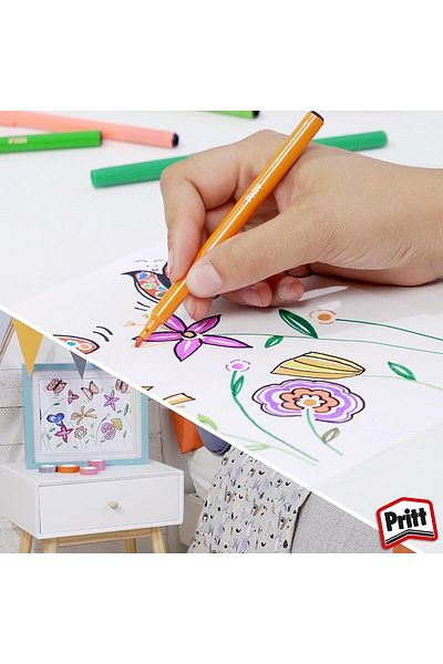 Pritt 24 Pieces Felt Tip Pens