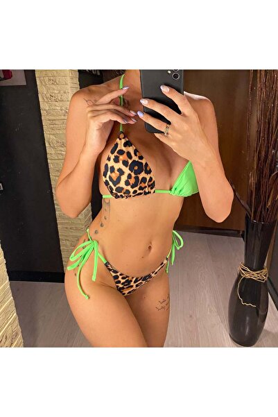 BF Bikini Fashion Σετ μπικίνι διπλού χρώματος