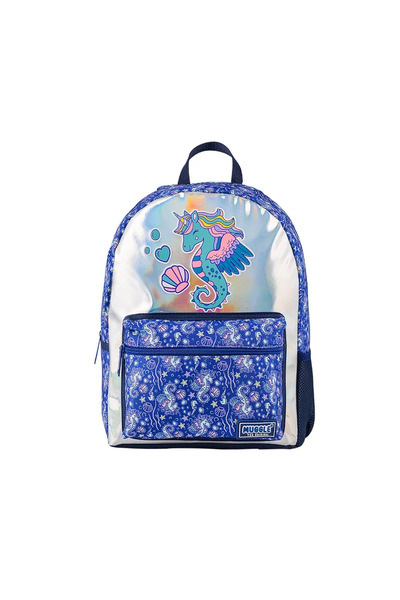 MUGGLE MU-3687 SEA HORSE DENİZ ATI LACİVERT ANAOKUL ÇANTASI