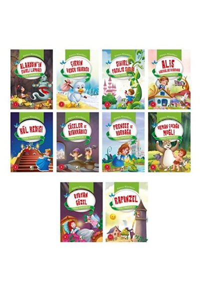 Damla Yayınevi Tadım Masallar (10 Kitap) / Kolektif / Damla Yayınevi / 9786051748931