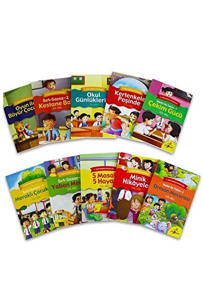 Çocuk Gezegeni 4. Sınıf Okuma Kitapları Seti (10 Kitap Takım) / Celal Akbaş / Çocuk Gezegeni / 9786052442166