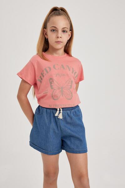 DeFacto Lány normál szabású rövid ujjú póló