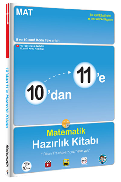 Tonguç Akademi Tonguç 10 dan 11 e Matematik Hazırlık Kitabı Tonguç Akademi