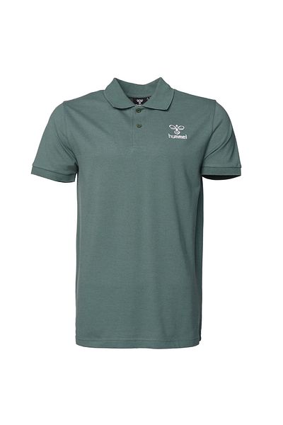 hummel Leon Men's Green Polo T-shirt