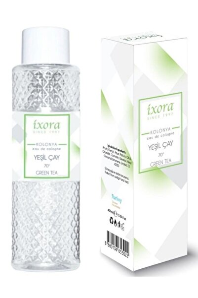 Ixora Yeşil Çay Kolonya 70° Derece 400 ml