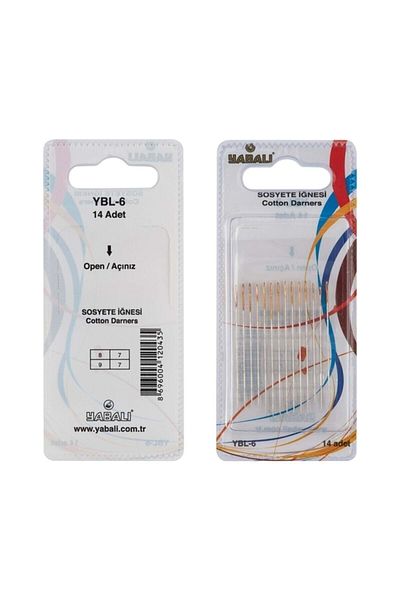 Yabalı Sosyete Needle Cotton Darners Ybl-006