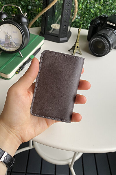 Modica Sovana – Genuine Leather Natural Thin Minimalist Design Slim Unisex Wallet, Compact Card Holder