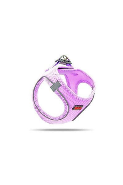 Tailpetz حزام صدر للكلاب من Air Mesh باللون الأرجواني مقاس Xsmall - Weeharlılxs
