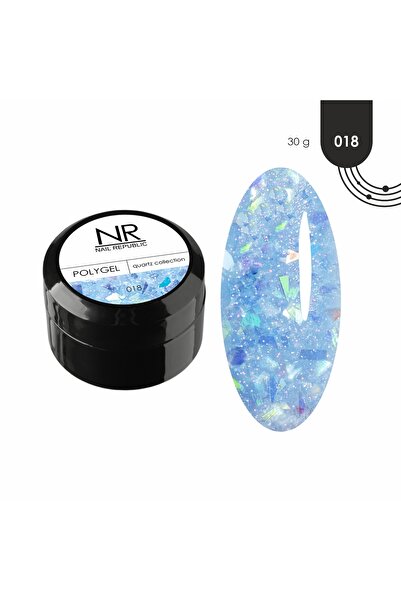 Nail Republic Kalıcı Oje Protez Tırnak PolyGel 018 Quartz collection (30 gr) ...