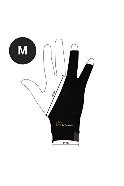 Artdesign Artist Drawing Gloves Black Color M