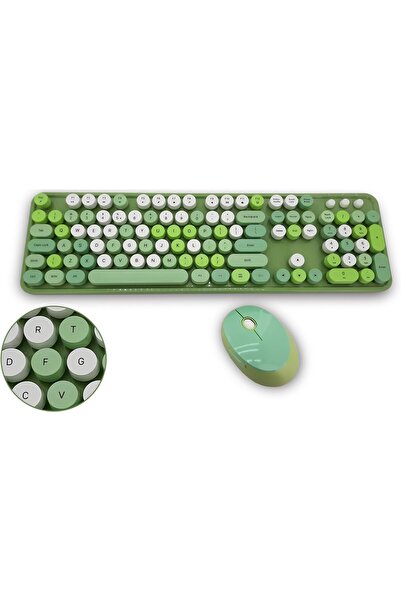 Mofii Kablosuz Klavye Ve Mouse Fare Set 104 Tuşlu Pc Notebook Uyumlu 136mm X ...