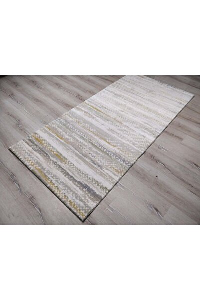 Tuğra Halı YAMALI Home Active 424 Yeşil 100x200 cm Akrilik Yolluk