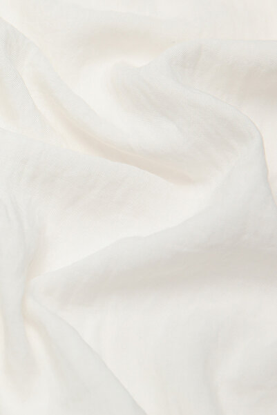 FİVESCARF Maxi Cotton Cotton Scarf White