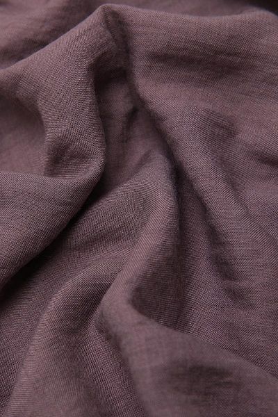 FİVESCARF Maxi βαμβακερό κασκόλ καφέ