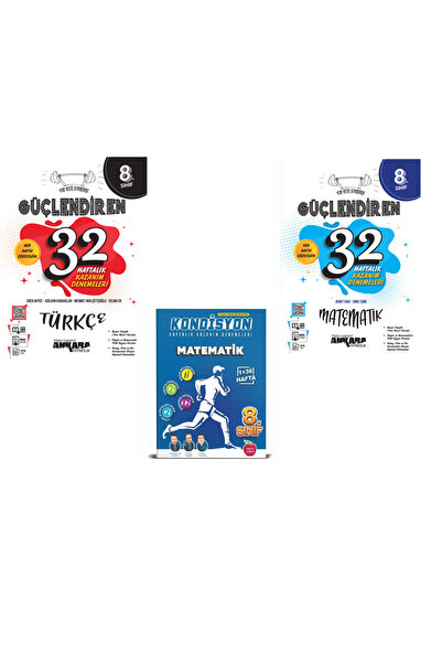 Newton Yayınları 8. SINIF LGS ANKARA YAYINCILIK 32 HAFTALIK TÜRKÇE MATEMATİK ...