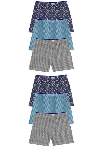 Tutku Set de 6 boxeri pentru băieți cu model Tutku cu talie