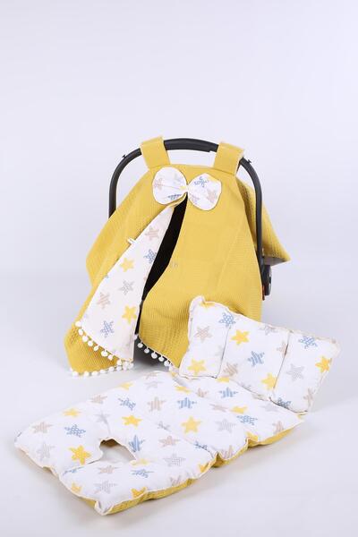 Babyhola Orthopedic Stroller Cushion and Stroller Cover 2023