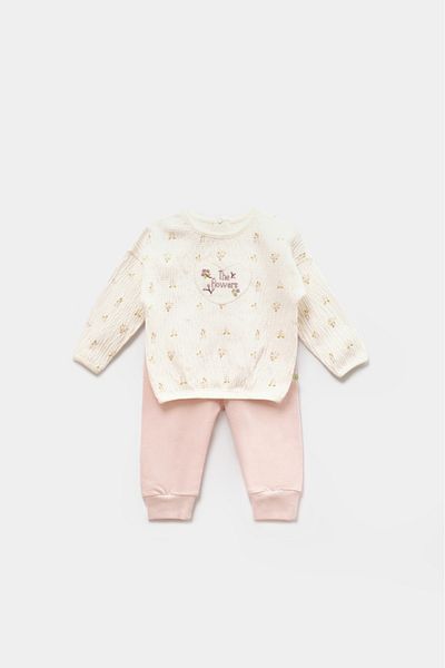 Biorganic The Flowers Baby Girl 2 Piece Set