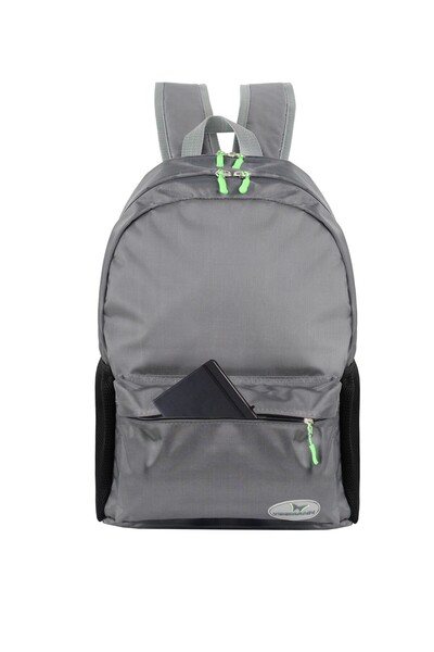 Vegmann Hydra Unisex Gray Daily School Bag