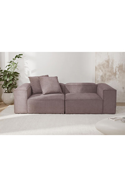 ERİZA Relax Soft 2 Modül Koltuk (Kahve) Babyface 05