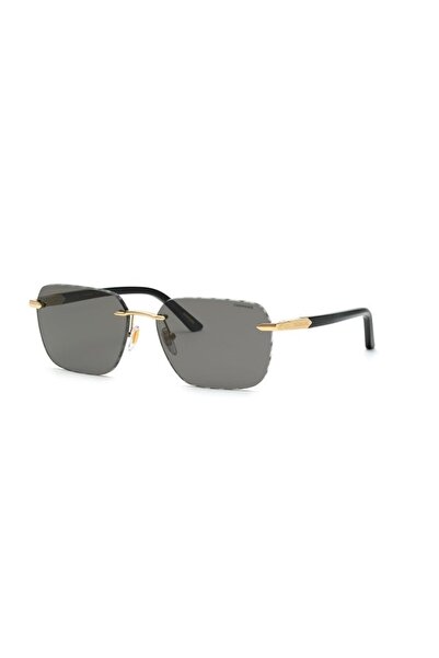Chopard CPSCG62300P61 Erkek Güneş Gözlüğü Çerçevesiz Polarize Füme Lens UV400