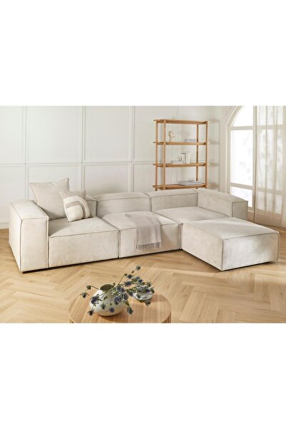 ERİZA Relax Soft 4 Modül Köşe Takımı (bej) Babyface 02
