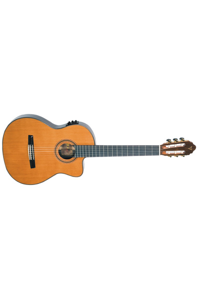 VALENCIA CCG1 Elektro Klasik Gitar İnce Kasa
