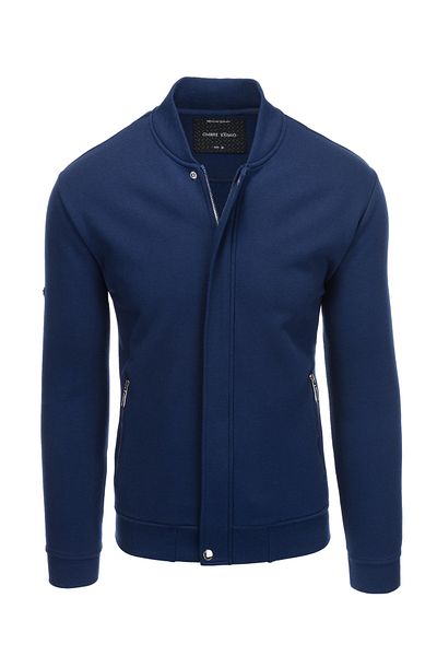 OMBRE Fermuarsız Bomber-Sweatshirt OM-SSZP-22FW-011