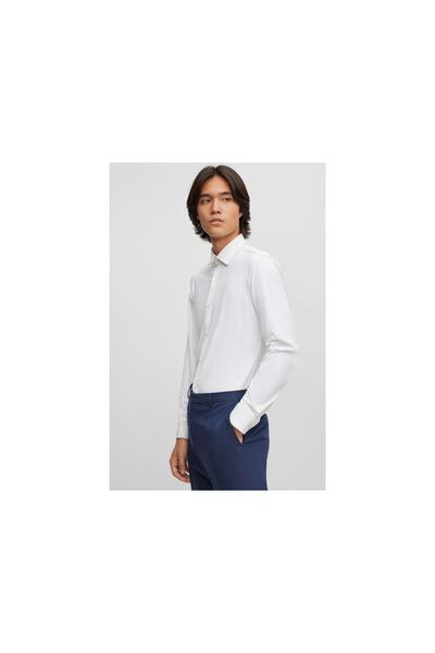 Hugo Boss round neck long-sleeved shirt