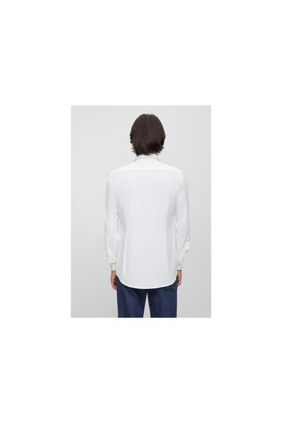 Hugo Boss round neck long-sleeved shirt