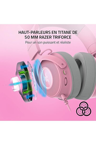 RAZER ,KRAKEN KITTY V2 PRO KBS.KULAKLIK,Q