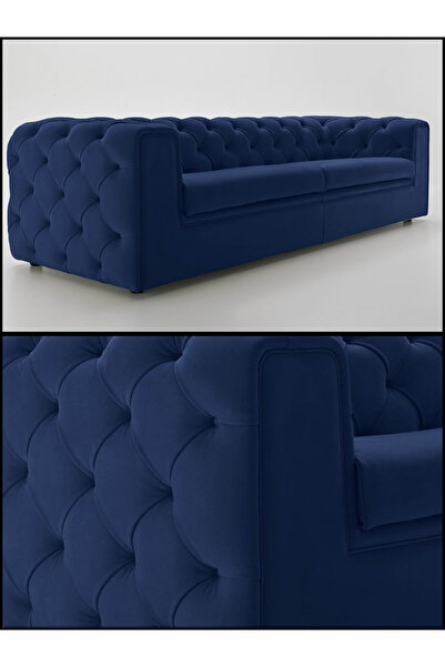 B'Dekor Mat Kadife Lacivert Döşemelik Kumaş Birinci Kalite Mobilya Ve Koltuk ...