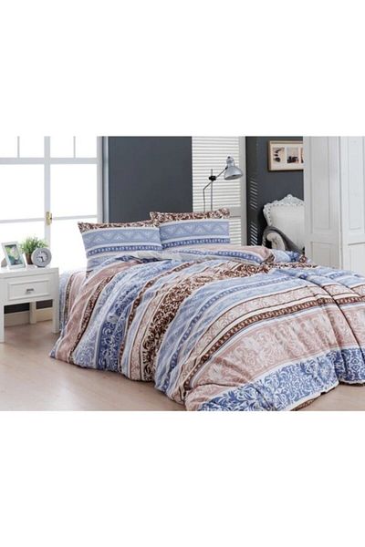 Bella Home Комплект завивка за единична завивка Bella Brown