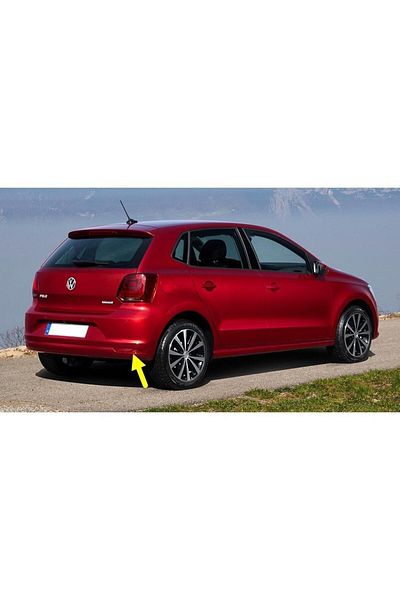 Vass41 Vw Polo 2015-2017 Rear Bumper Right Reflector Cat Eye 6c0945106b
